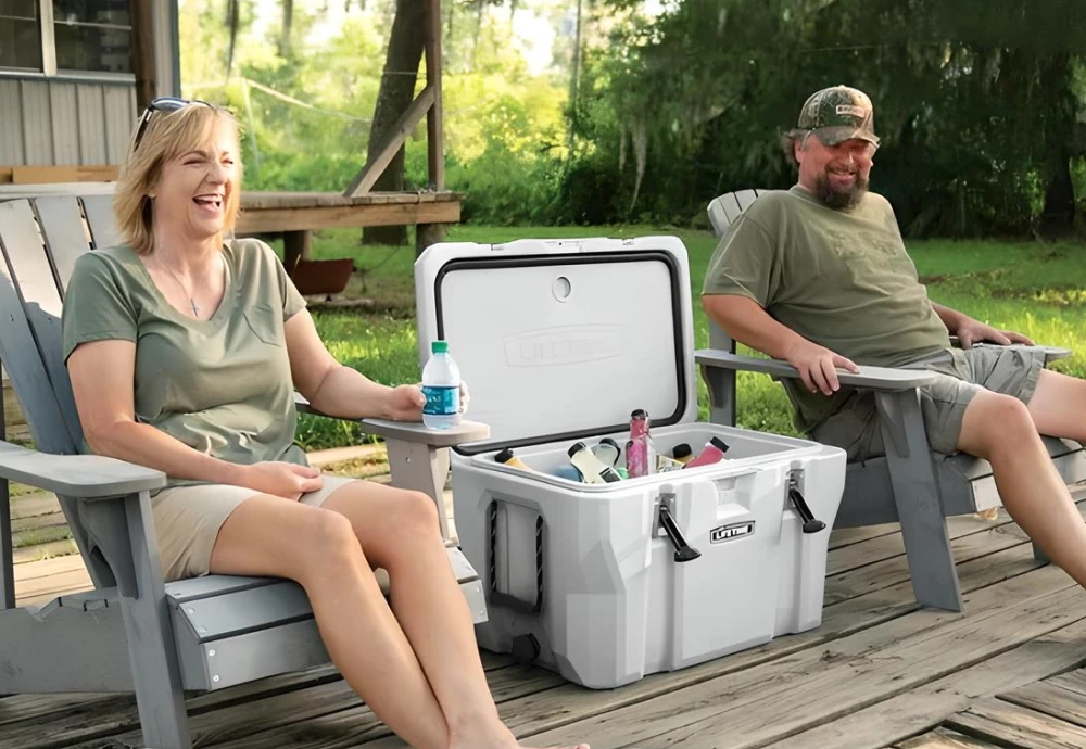 outdoor beer cooler fridge
