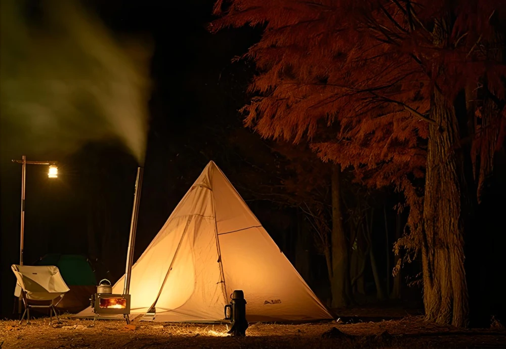 pyramid camping tent